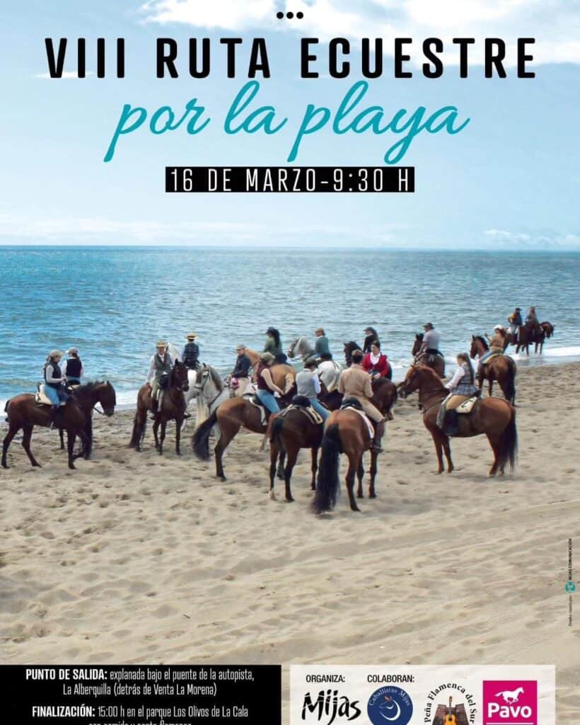 ruta ecuestre la cala mijas