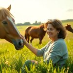 Beneficios del contacto con caballos para la salud mental