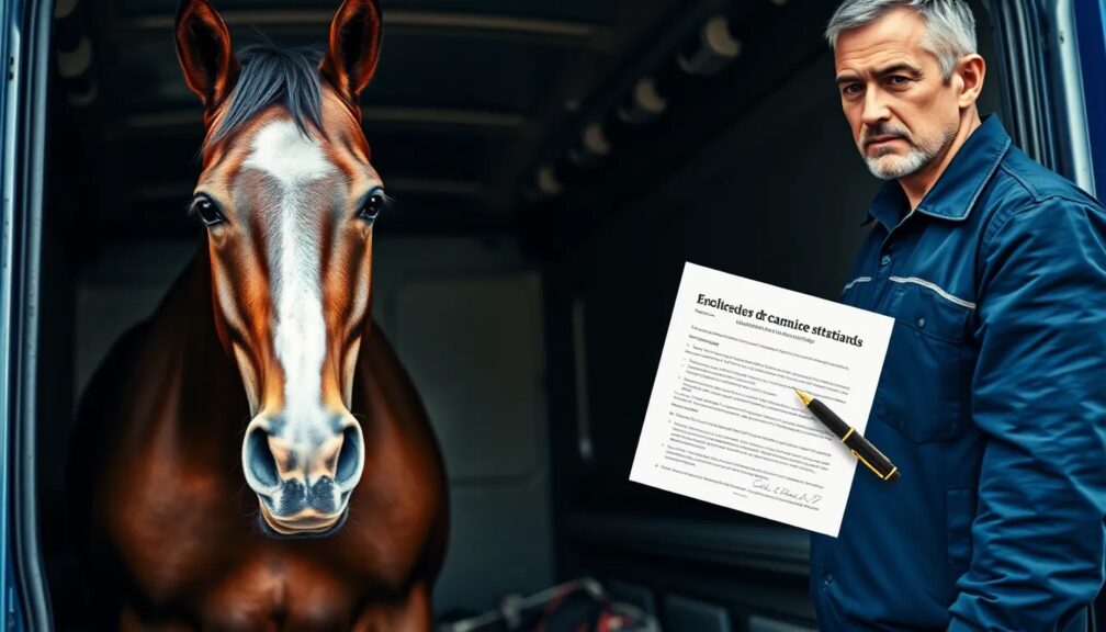 Daños al Caballo en Transporte Profesional: Cómo Reclamar al Transportista