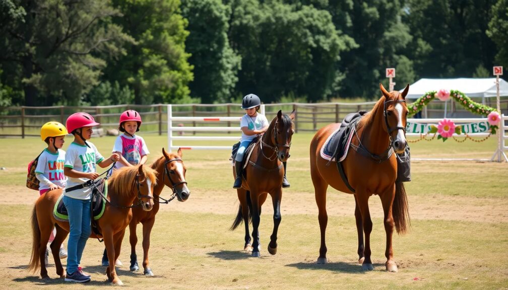 Eventos de equitación para niños en España