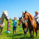 Juegos y actividades para hacer con caballos