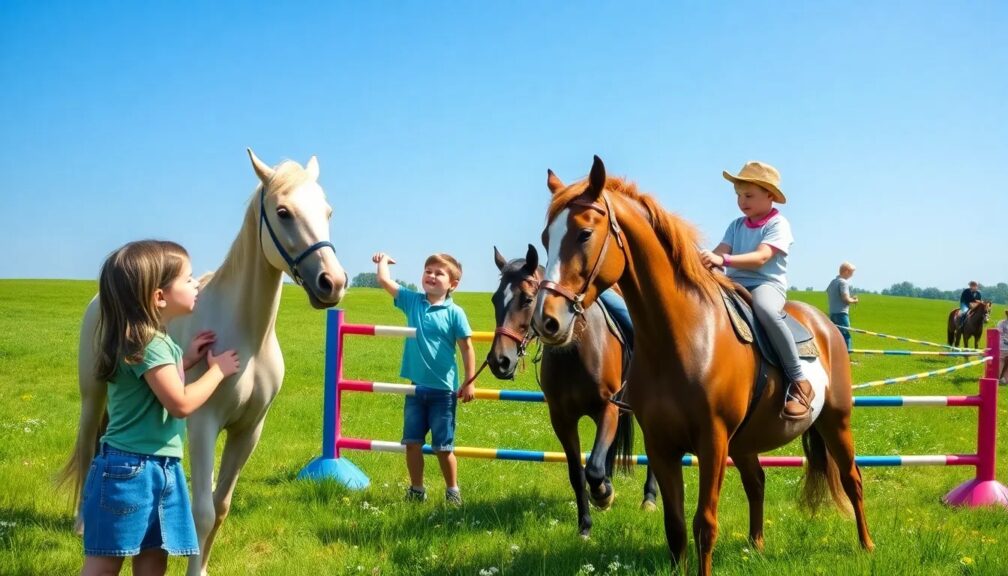 Juegos y actividades para hacer con caballos
