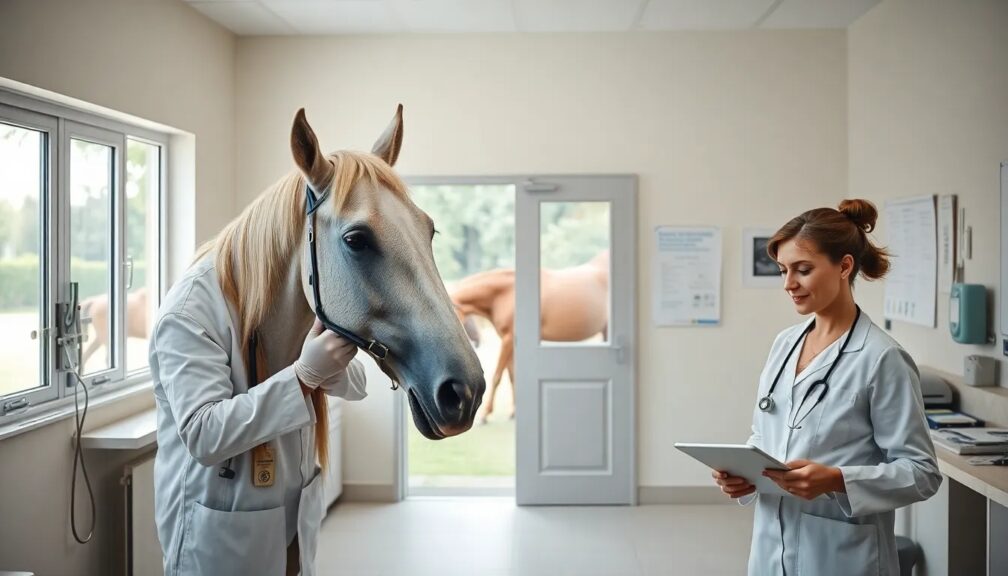 Reportajes sobre clínicas veterinarias especializadas en caballos