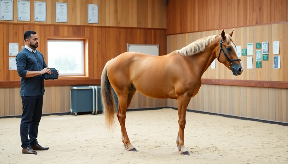 Técnicas de rehabilitación para caballos lesionados